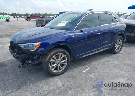 2021 Audi Q3 Premium 45 Tfsi S Line Quattro Tiptronic from USA, damaged, VIN WA1DECF37M1120099